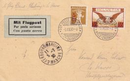 Erstflug BALAIR Basel - Cherbourg 1930