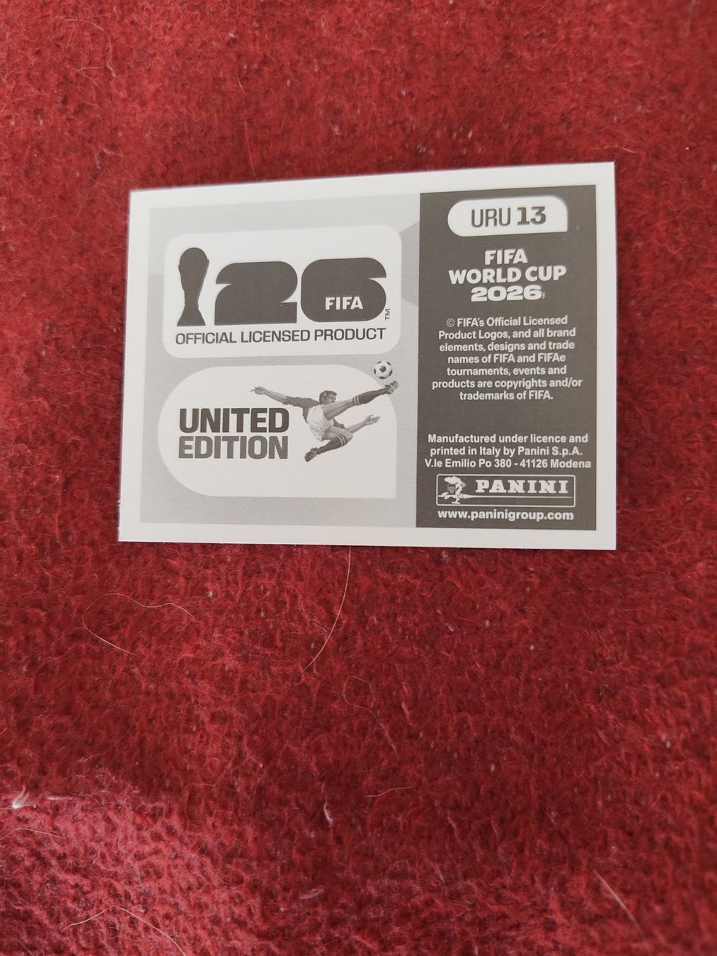 Panini Carte collezionabili: Panini Bild Uru 13 – Nuovo (secondo la descrizione) da Lieli venduto da Maholo 1
