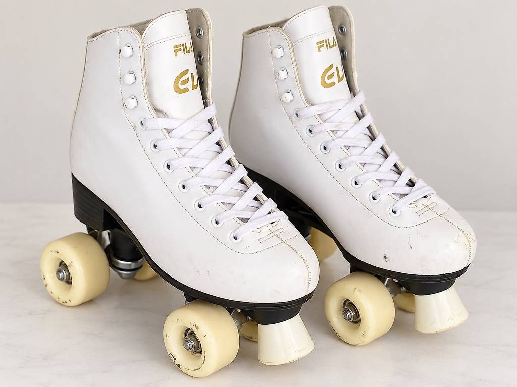 Pattini in linea & Pattini a rotelle: FILA Rollschuhe weiss Grösse 38 – Usato da Gutenswil venduto da Benist89