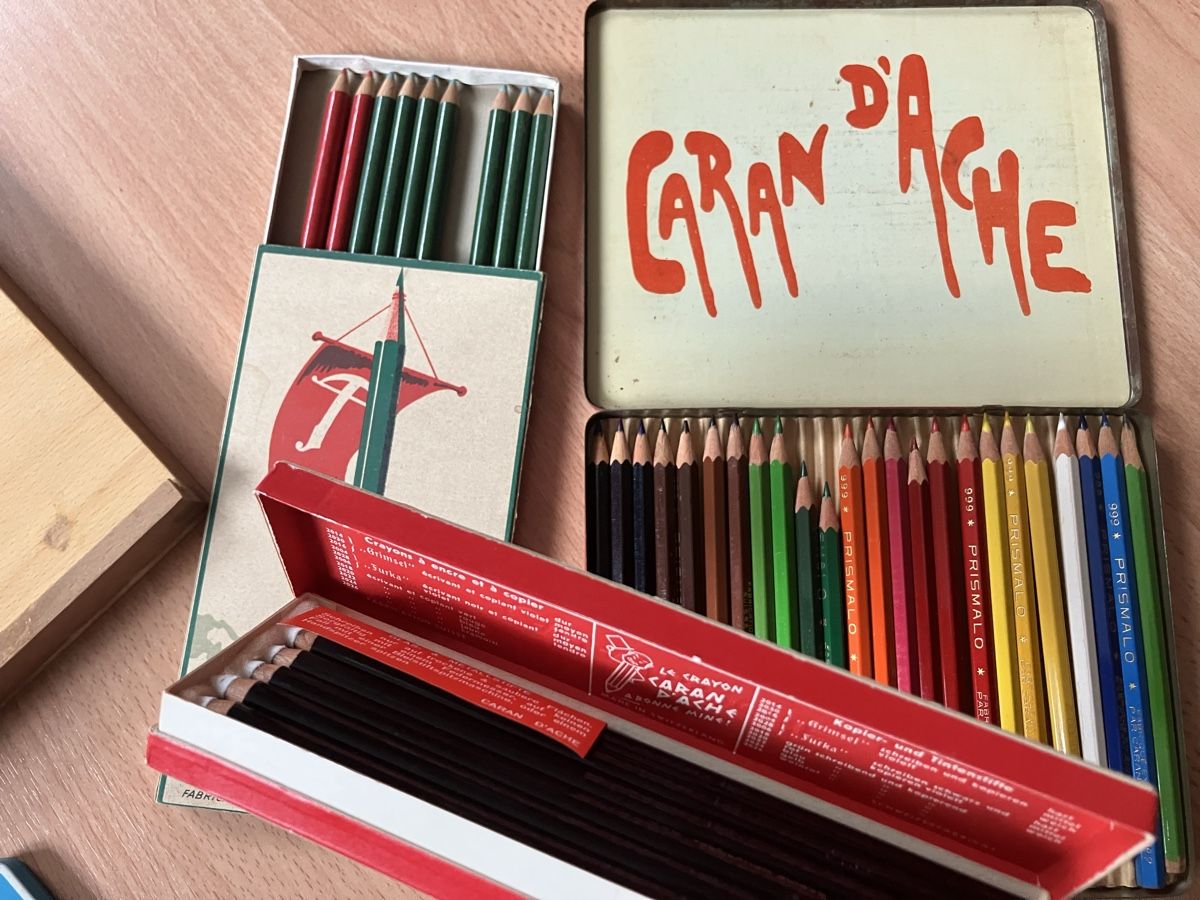 Caran D'Ache Bleistifte, Farbstifte & Kreide: Caran d’ache Lot – Gebraucht aus Zürich von Classic_Collection_Zurich 4