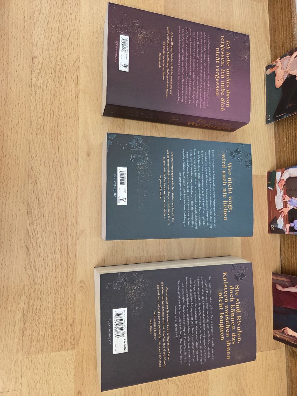 Bücher: Romane "In Case We Forget/Dare/Trust" 3 Stk. – Gebraucht aus Goldau von eli_cg8t 1