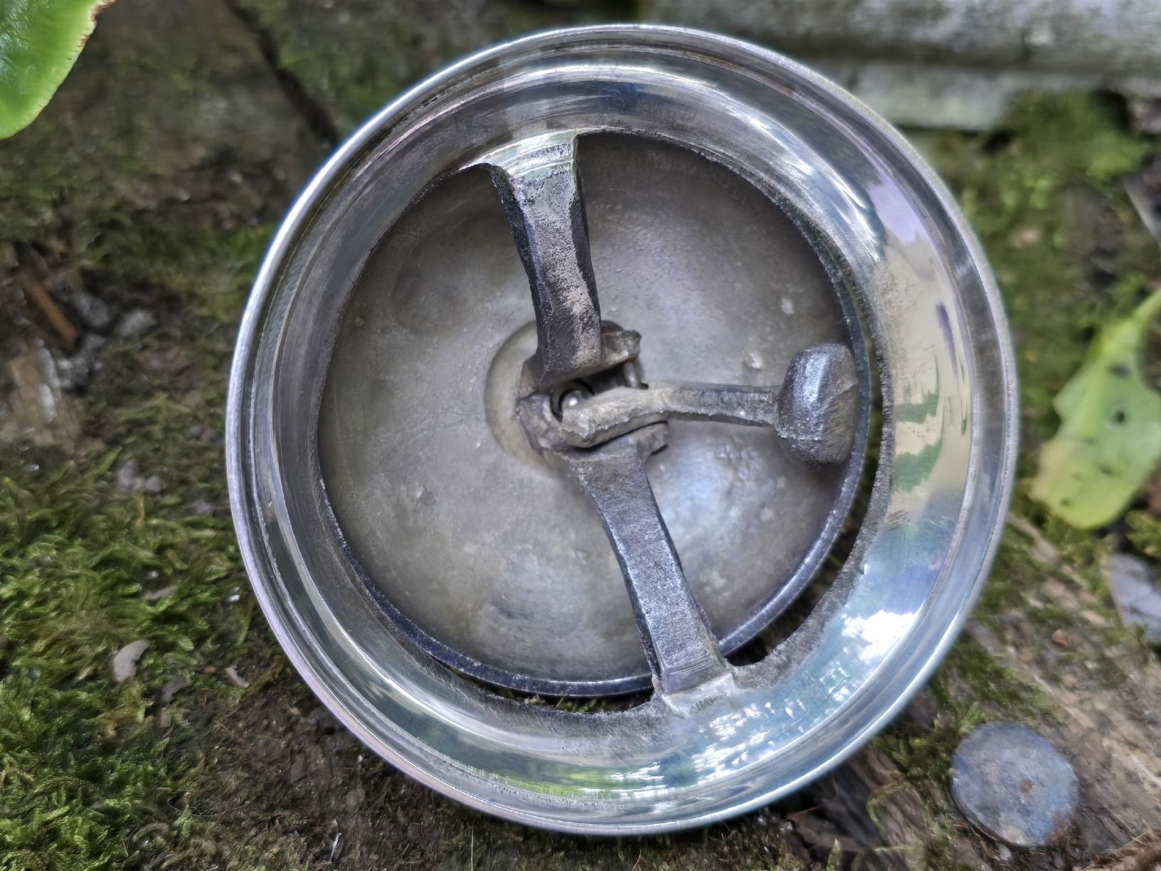 Sveglie: Versilberte Tischgloke – Usato da Walkringen venduto da Vanuca 2
