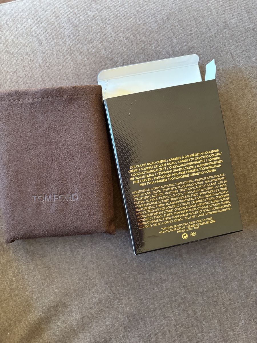 Tom Ford Make-up: Neue lidschatten Palette Tom Ford – Nuovo e nell'imballaggio originale da Basel venduto da ew1_rp7f 2