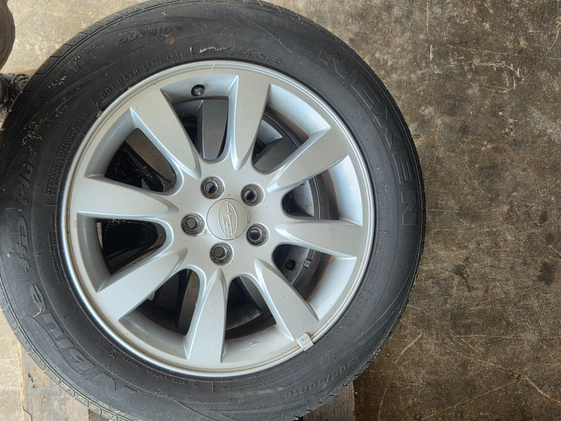 Pneumatici & Ruote complete: Subaru 205 65 R16 – Usato da Menzingen venduto da Thebeat6313 1