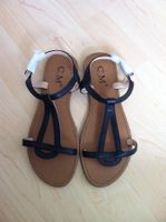 🤩RIEMEN SANDALEN SCHWARZ NEU