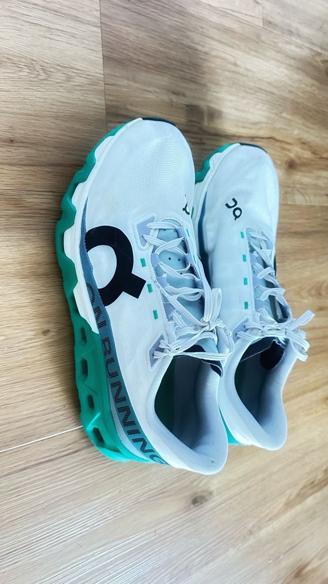 On Herrenschuhe: On Cloud Laufschuh Cloudmonster Hyper Grün/Weiss – Gebraucht aus Kriens von saleworld 2
