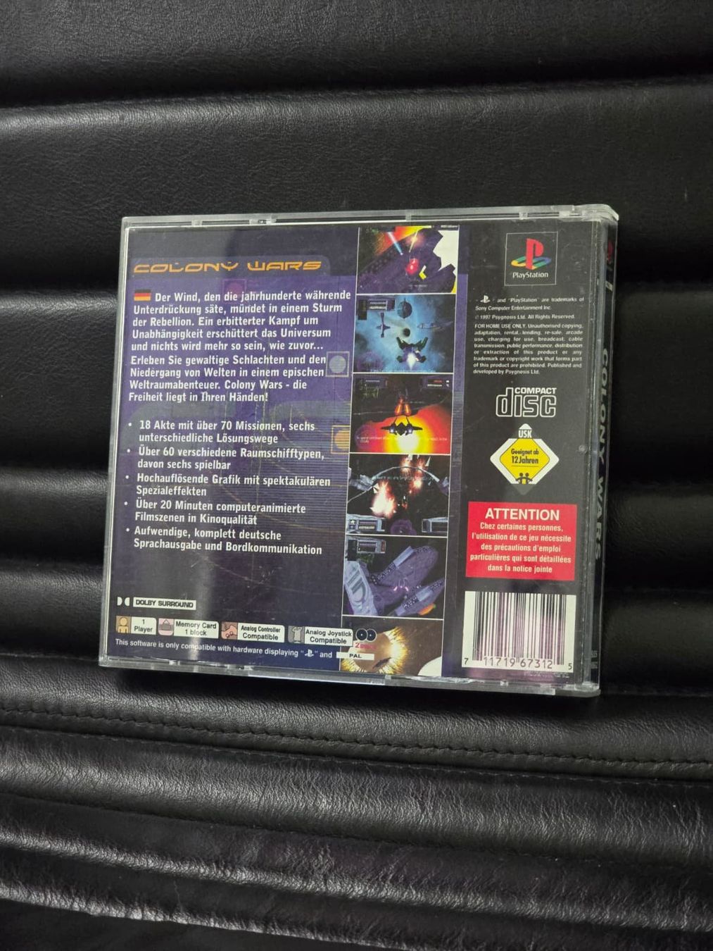 Sony Spiele: Colony Wars PS1 PAL (CIB) – Gebraucht aus Emmen von BieteNurSo 1