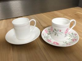 2 Espressotassen Stafford Shire Pottery 1783 Sammel Geschirr