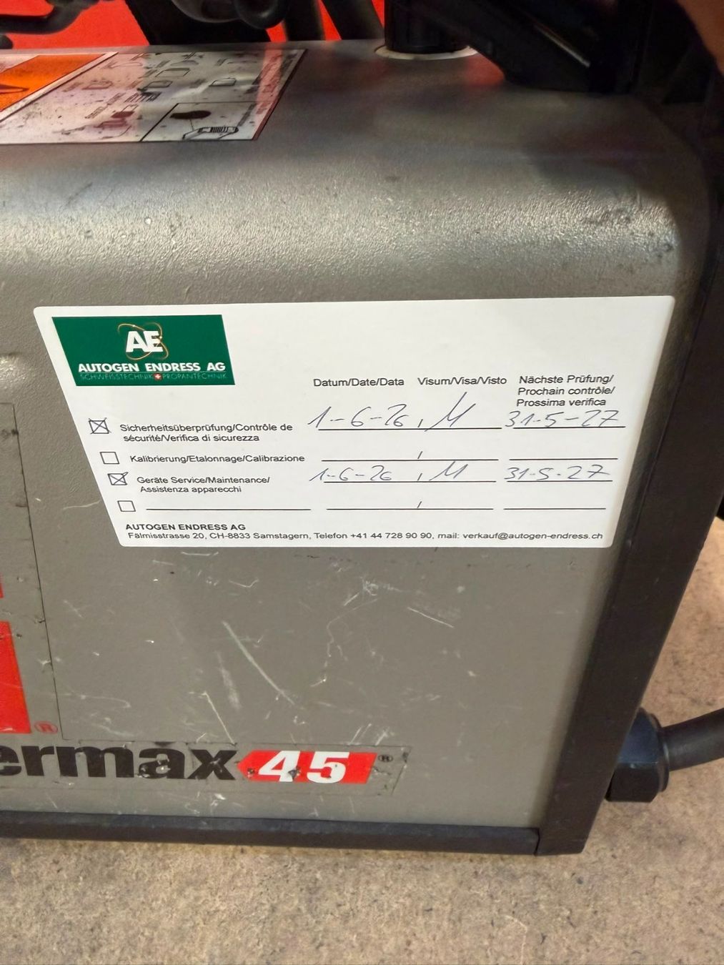 Alle Maschinen: Hypertherm Powermax45 XP Plasmaschneidgerät Occasion – Gebraucht aus Samstagern von ver_gh56 3