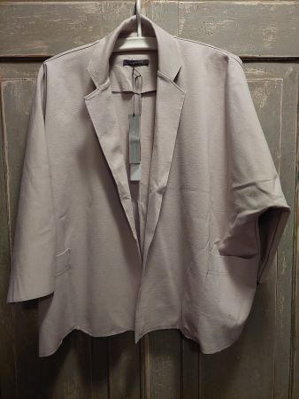 G White . SO5661 - Giacca M/Kimono greige - 48/XL