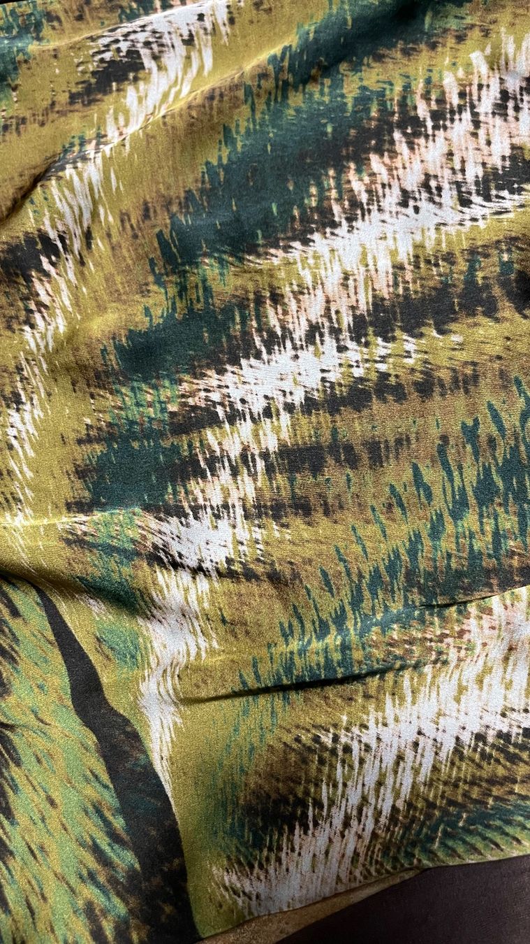 Benetton Vestiti: Bell Abito di seta con cotone-S/M-chic e elegante – Nuovo (secondo la descrizione) da Gordevio venduto da LanaZimm 9