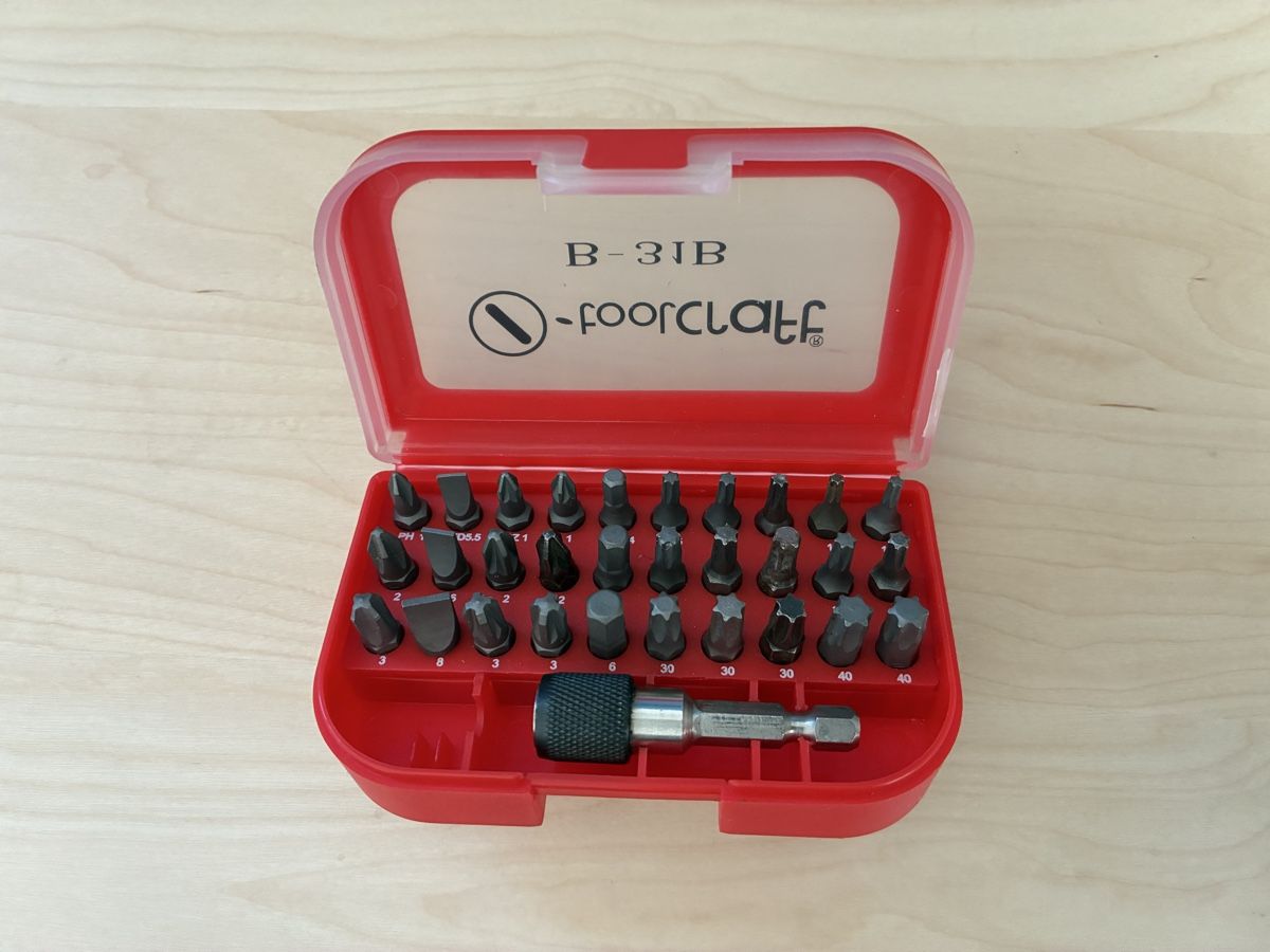 Tutti gli attrezzi: toolcraft Bit-Set B-31B – Usato da Wetzikon ZH venduto da Higure 1