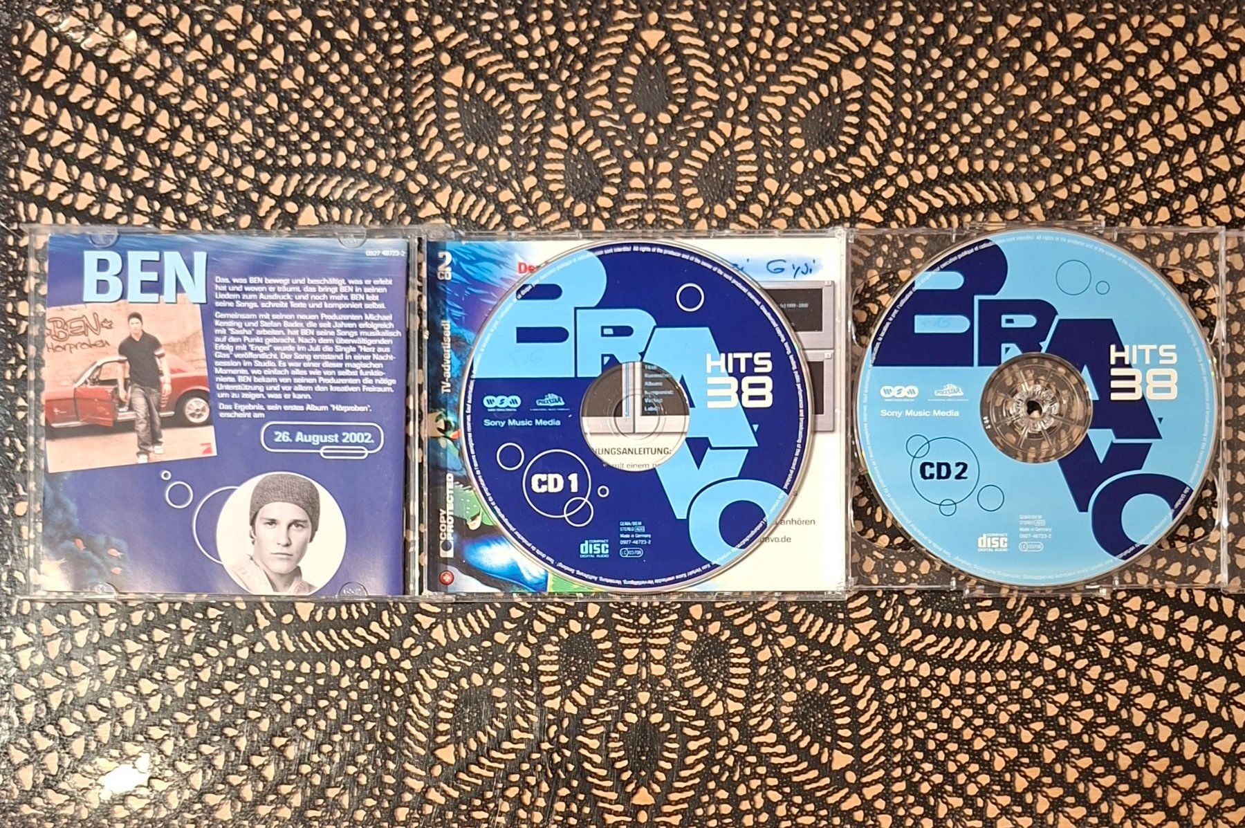 CDs: Bravo Hits 38, Doppel CD, 2002, Hit Compilation, Sampler – Gebraucht aus Amriswil von Celini3 2