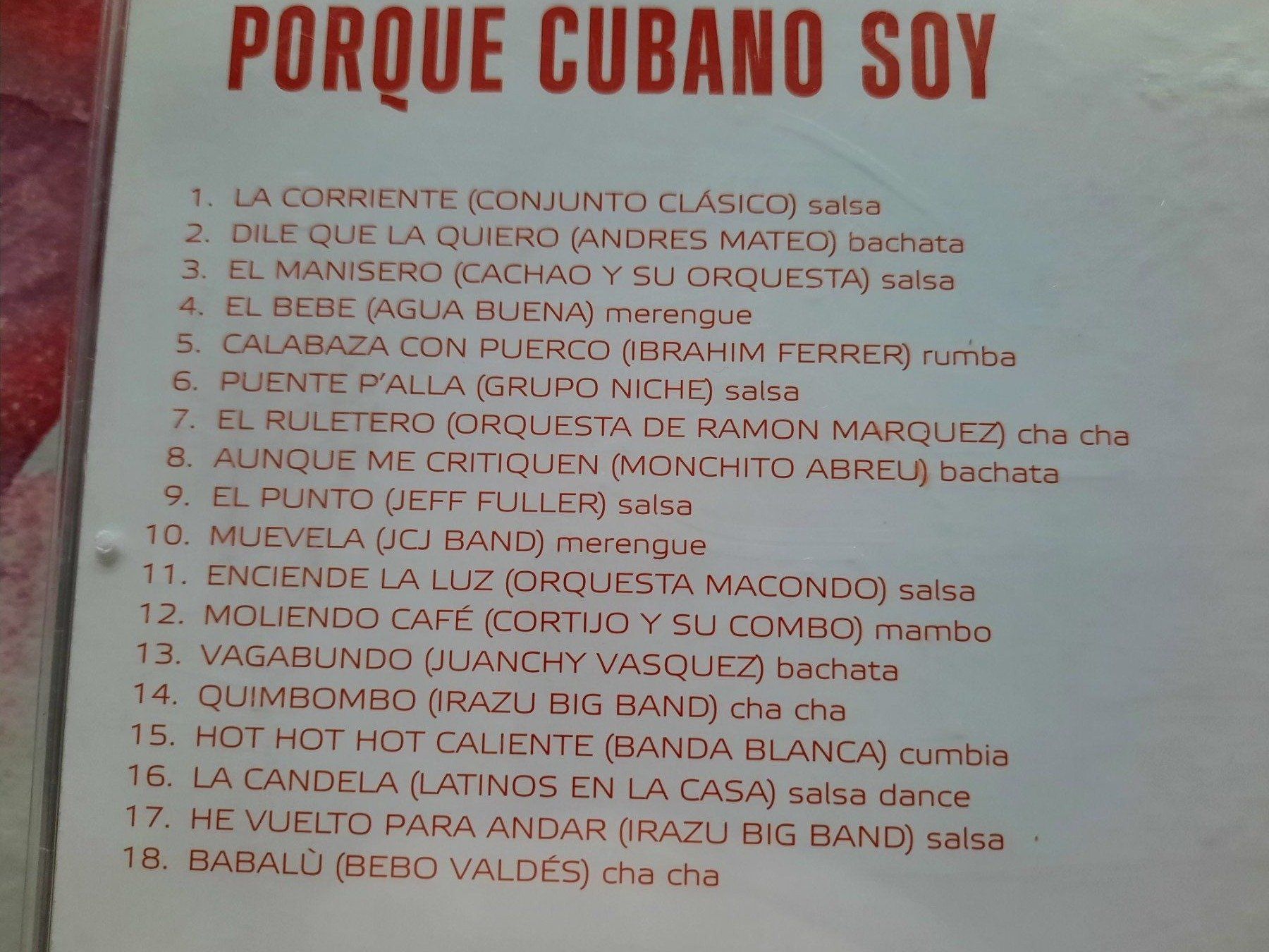 CD: CD Porque Cubano Soy – Usato da Pully venduto da bro_n52j 2