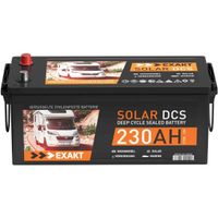 EXAKT Solarbatterie 230Ah 12V