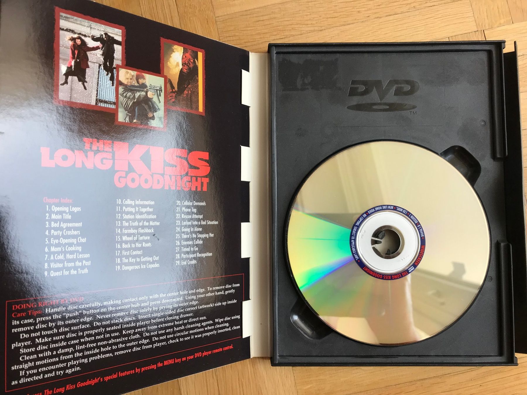 Alle DVDs: The Long Kiss Goodnight - DVD – Gebraucht aus Zürich von Malcom 1