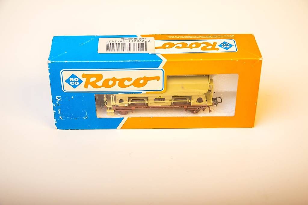Modellini di ferrovie: Roco Schüttgutwaggon HO inkl. OVP – Usato da Spreitenbach venduto da Wuzzle3000 3