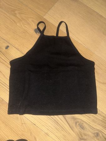 Zara Trafaluc Crop Top schwarz Grösse S guter Zustand