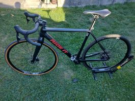 Cyclocross Quer Rad Redley Ride Italien Carbon Rahmen