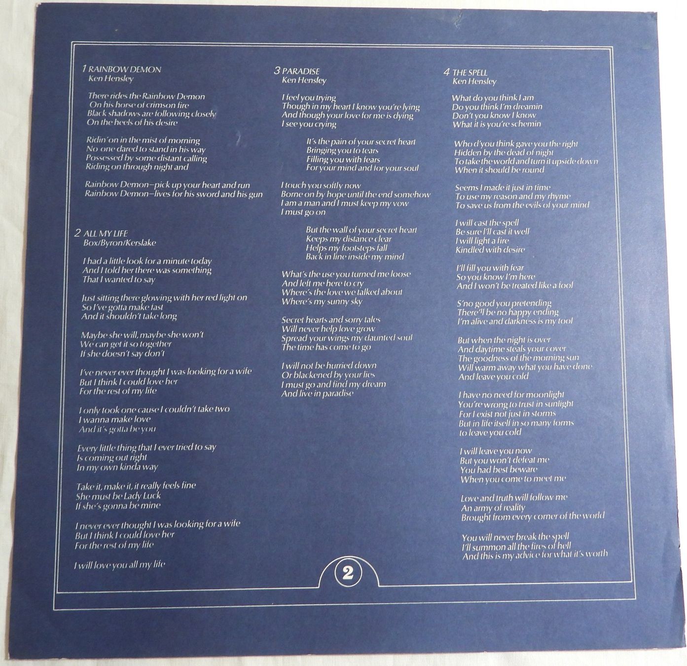 Dischi in vinile: URIAH HEEP Demons Wizards LP 1974 – Usato da Dübendorf venduto da mar_85sd 5