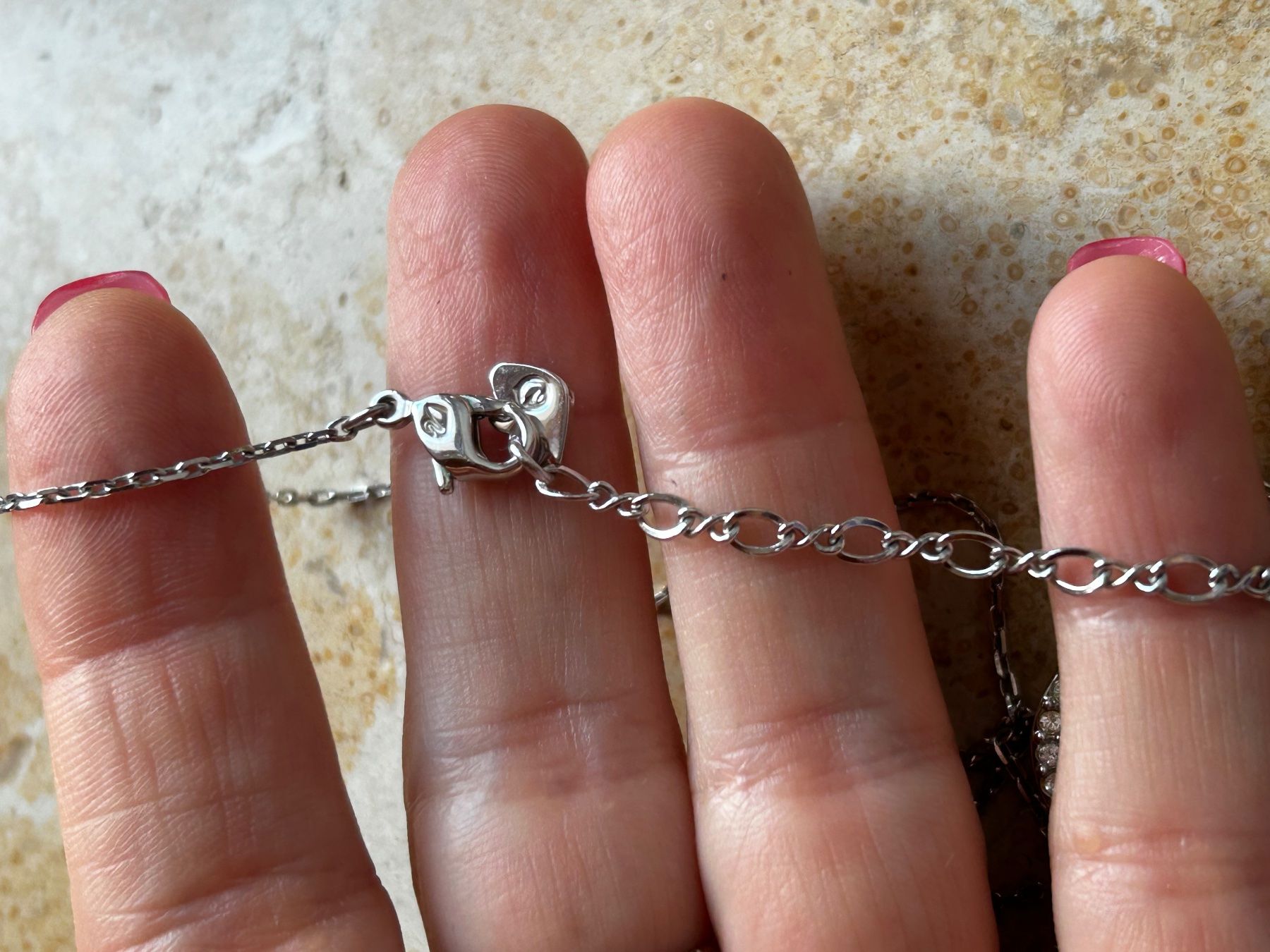 Swarovski Colliers: Swarowski-Herzkette (38cm) – D'occasion à Laufen par Bellavitaboom 6