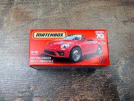 Matchbox Auto 70 Years edition VW BEETLE CONVERTIBLE 98/100