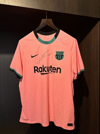 Original signiertes FC Barcelona Trikot – Lionel Messi