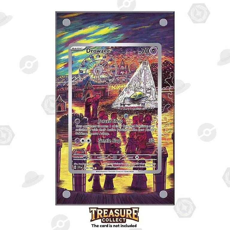 Pokémon Carte collezionabili: Drowzee 210/198 - Pokémon Extended Artwork Display Case – Nuovo (secondo la descrizione) da Canobbio venduto da TreasureCollect