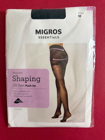 MIGROS Essentials, Strumpfhose Shaping, Gr. M, mit Push-Up