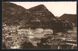 AK Lugano, Panorama verso il Monte Br