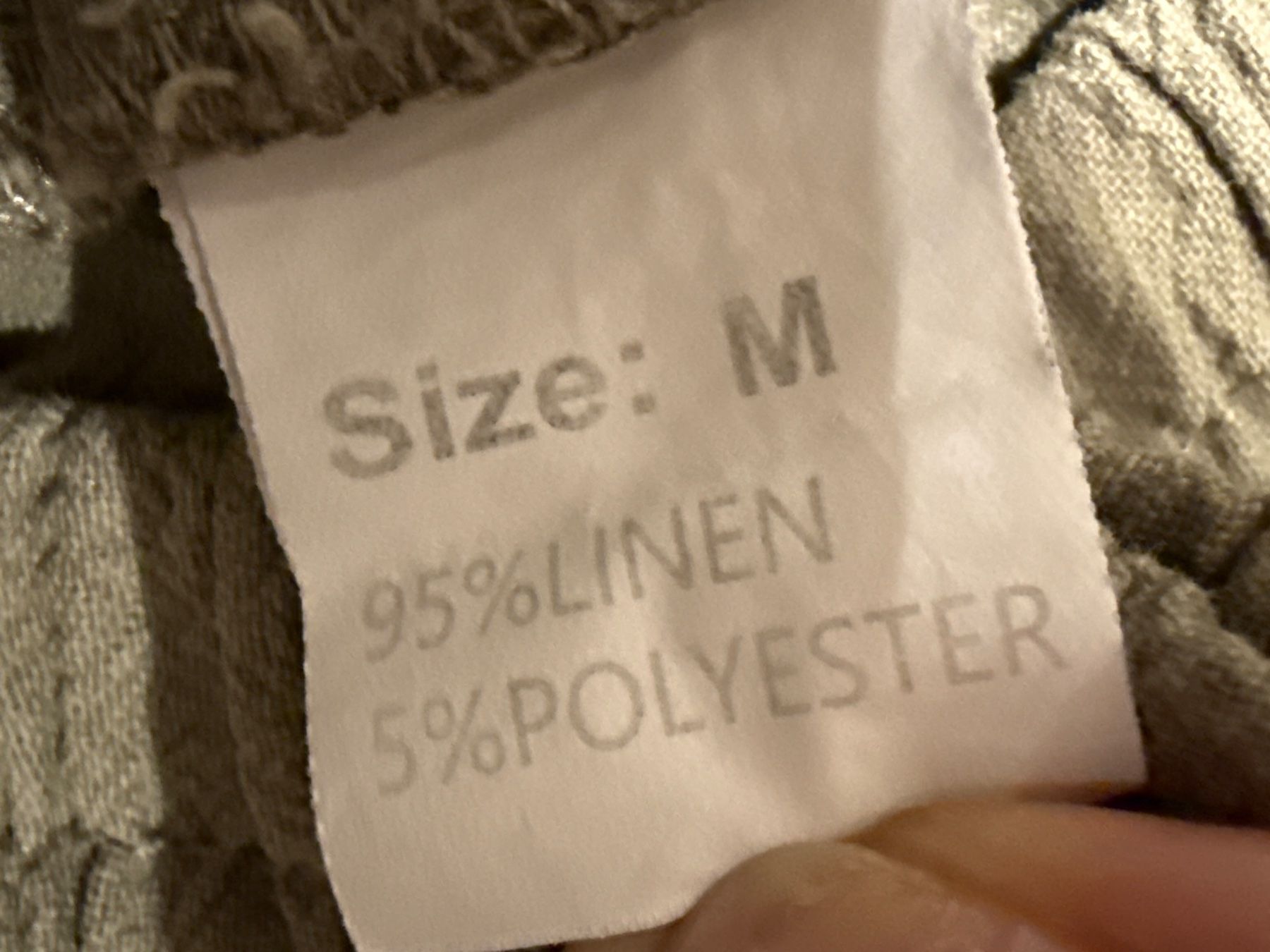 Pantaloni: Herren  Hose, Leinen, M – Usato da Amriswil venduto da used2use 1