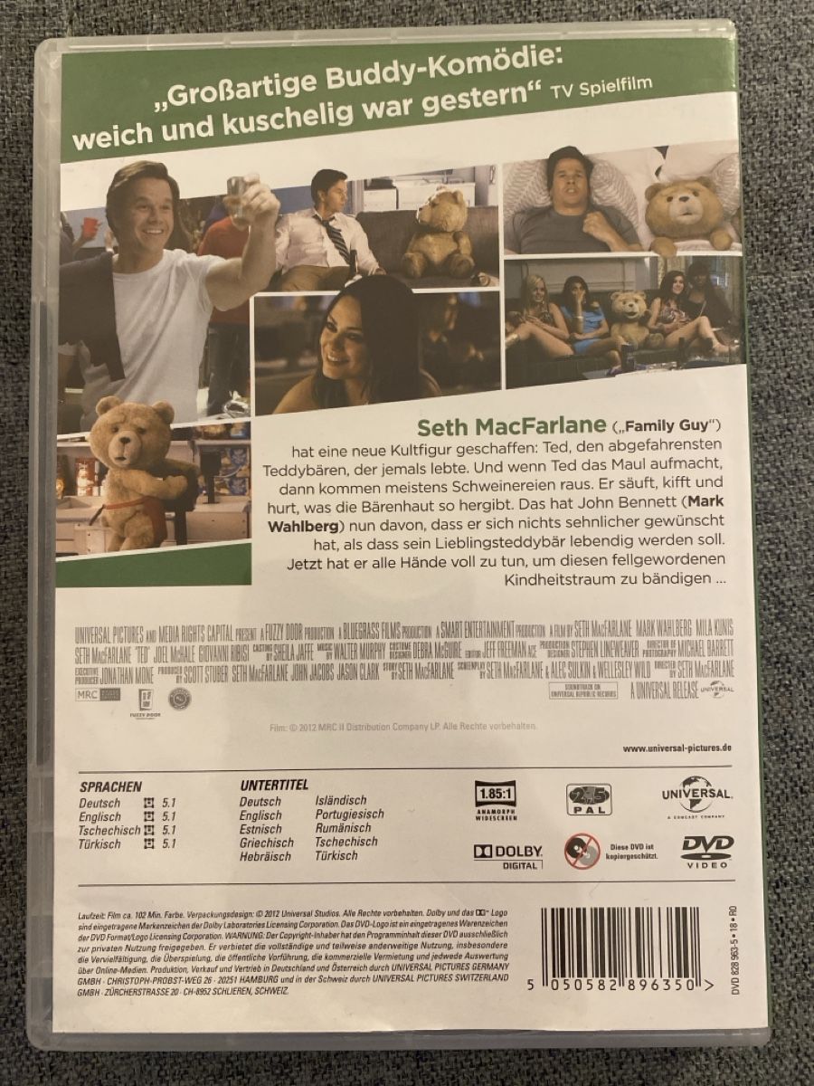 Tutti i DVDs: Ted – Usato da Gasel venduto da Ntomate 1