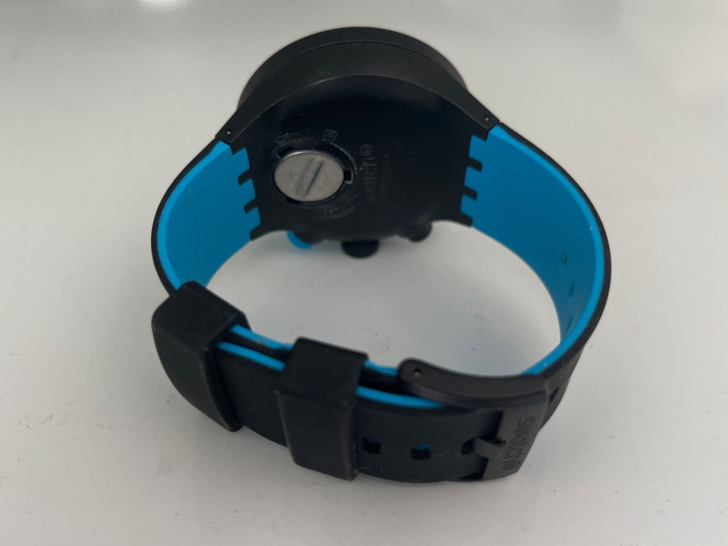 Swatch Uhren: Swatch Chrono "CHECKPOINT BLUE" – Neu (gemäss Beschreibung) aus Bonstetten von Chickabee 1