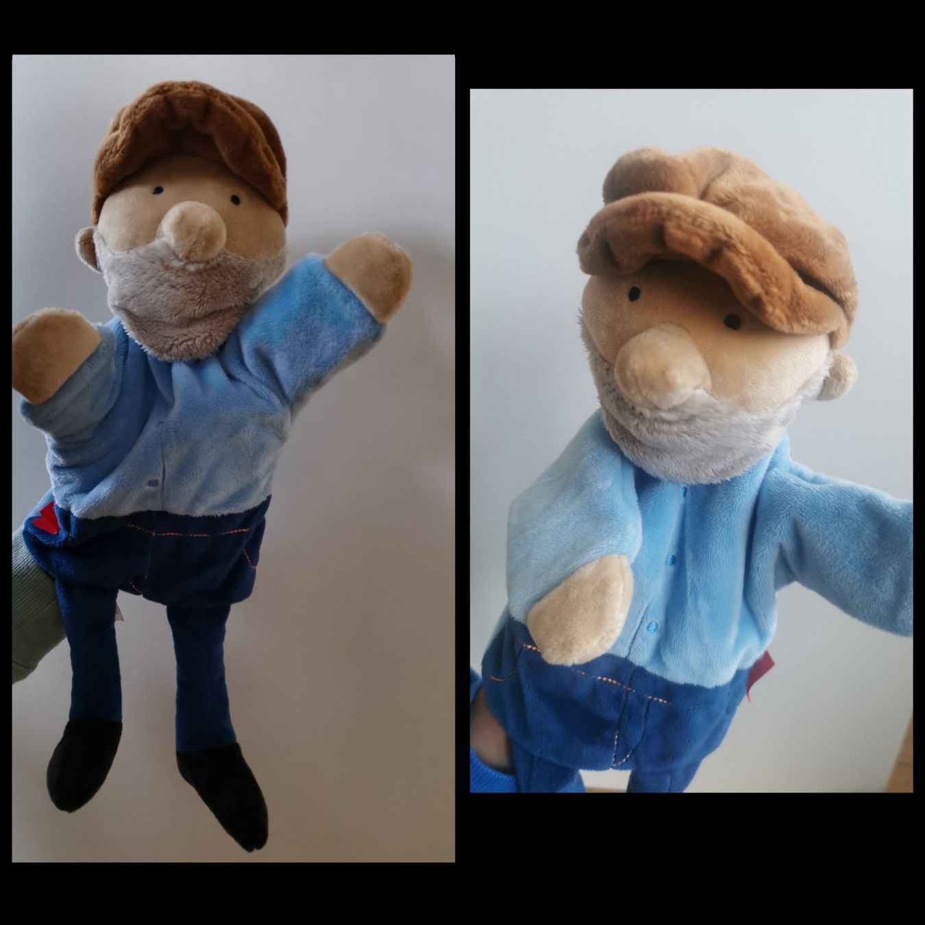 Bambole: Handpuppe Opa von Sigikid – Nuovo (secondo la descrizione) da Bern venduto da cpiller01