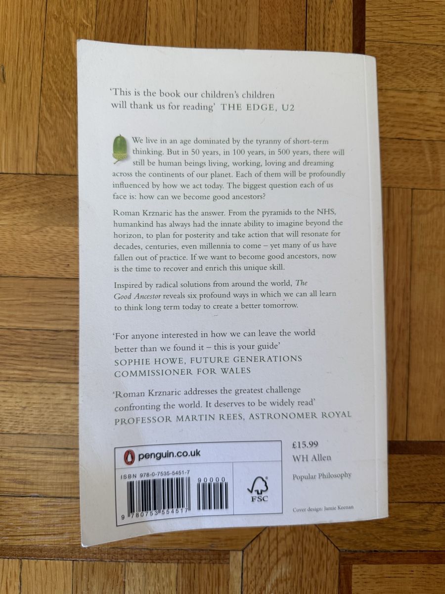 Libri: The good ancestor – Nuovo (secondo la descrizione) da Genève venduto da hai_2rp8 1