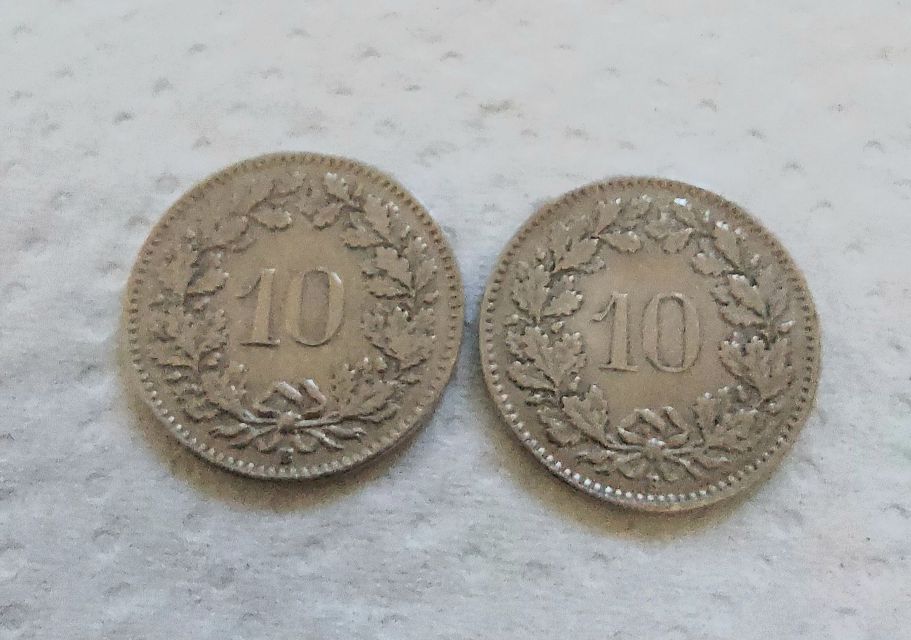 Tutti le monete: 8 Alte Schweizermünzen von 1895 - 1925 – Usato da Allenwinden venduto da Jojoly 8