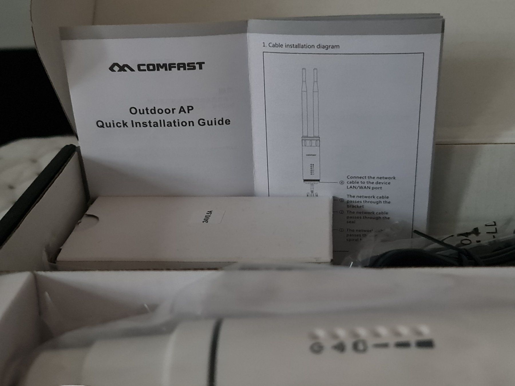 Unità & Adattatore: Comfast 1200Mbps CF-EW74 Dual Band 5Ghz – Nuovo (secondo la descrizione) da Adlikon b.Regensdf venduto da SHT-1 3