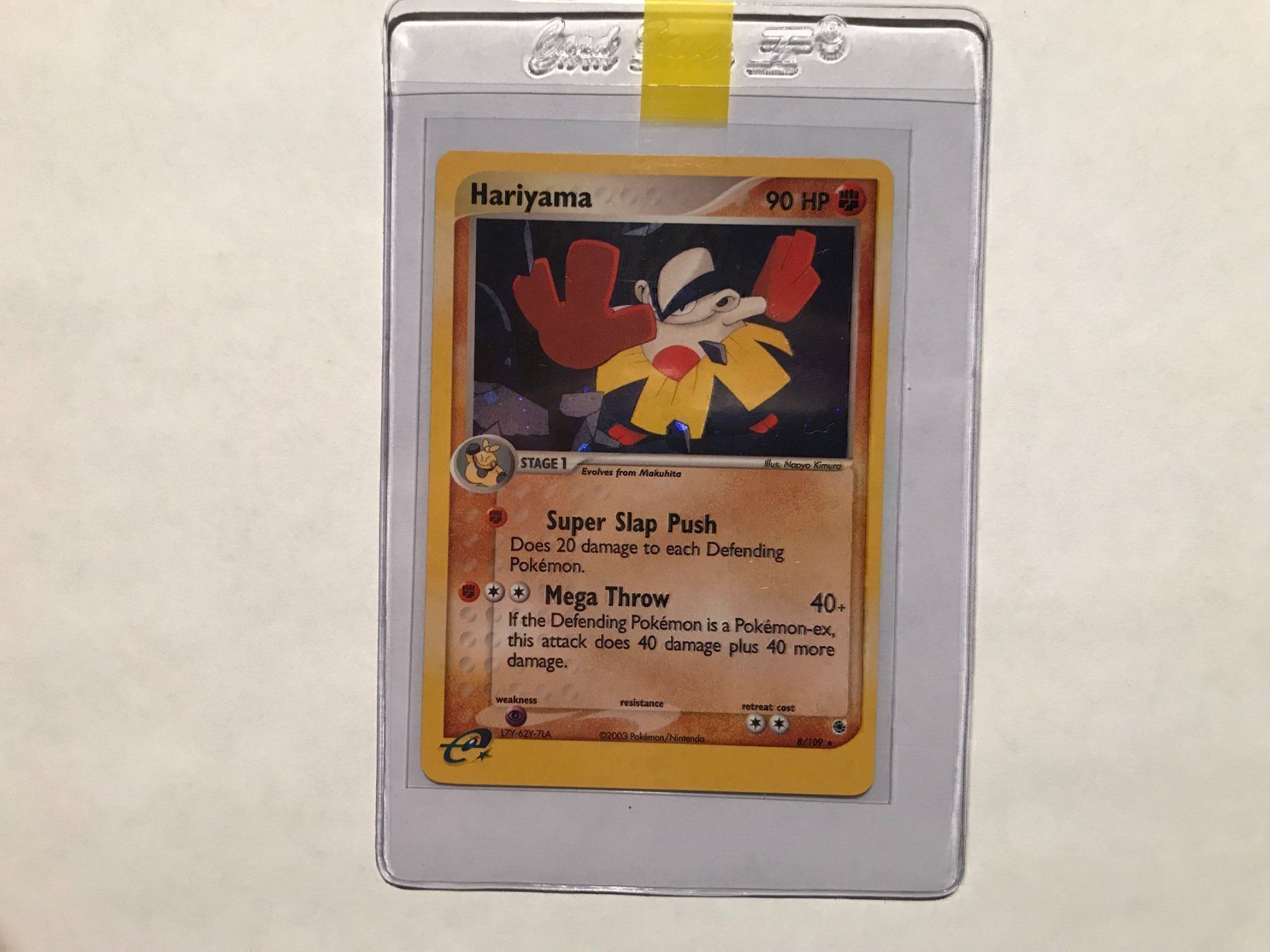 Pokémon Carte collezionabili: Hariyama holo Ex Ruby & Saphire – Nuovo (secondo la descrizione) da Hagendorn venduto da Pokecollectorch