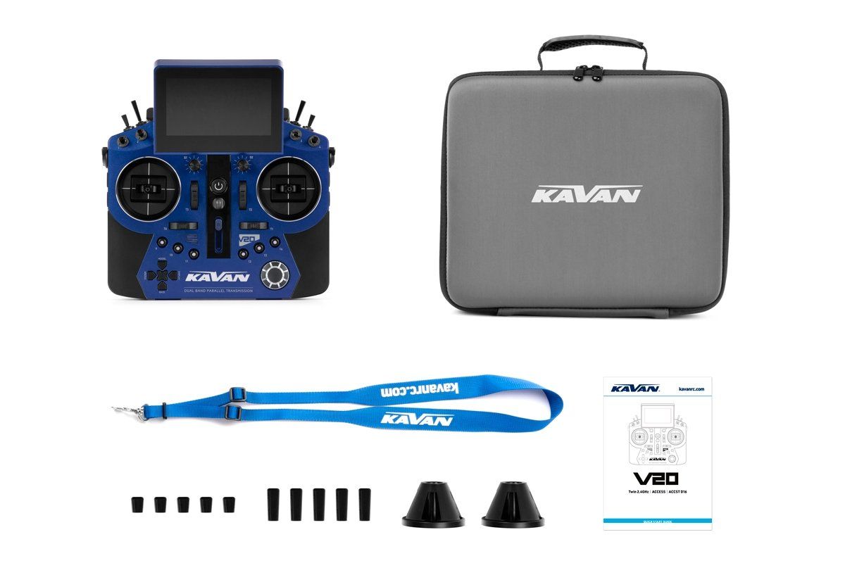 Telecomando: KAVAN V20 - Blau, 24-Kanal Einzelsender – Nuovo e nell'imballaggio originale da Balsthal venduto da Jetline 7