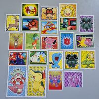 Pokémon movie vintage sammlung stickers Merlin 