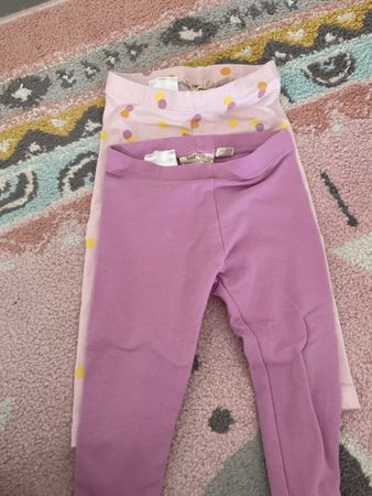 2 leggings morbidi Taglia 74/80 come nuovi
