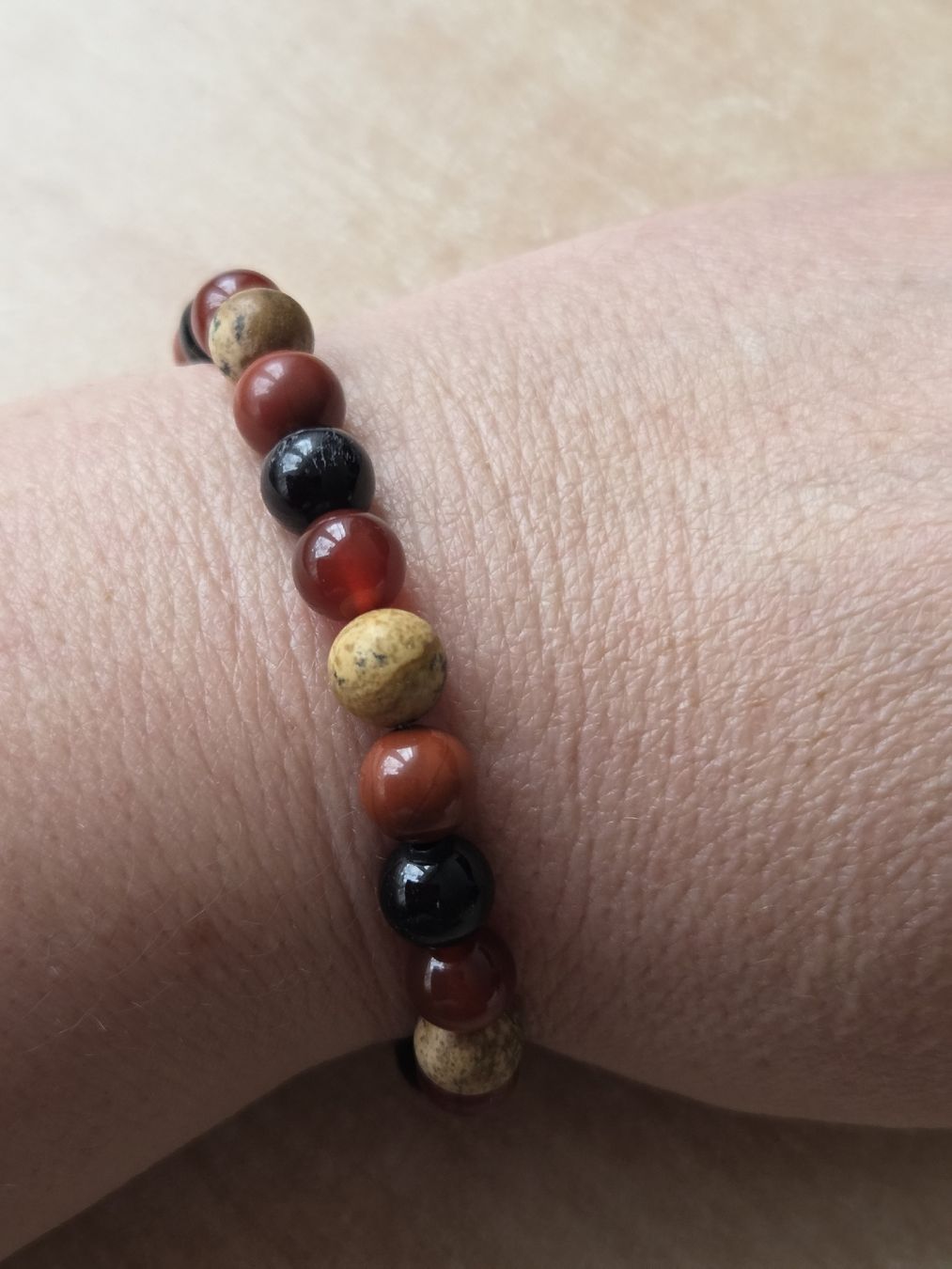 Bracciali & Braccialetti: Gemischtes Naturstein Elastarmband 19cm Neu – Nuovo (secondo la descrizione) da Winterthur venduto da katzen07 2
