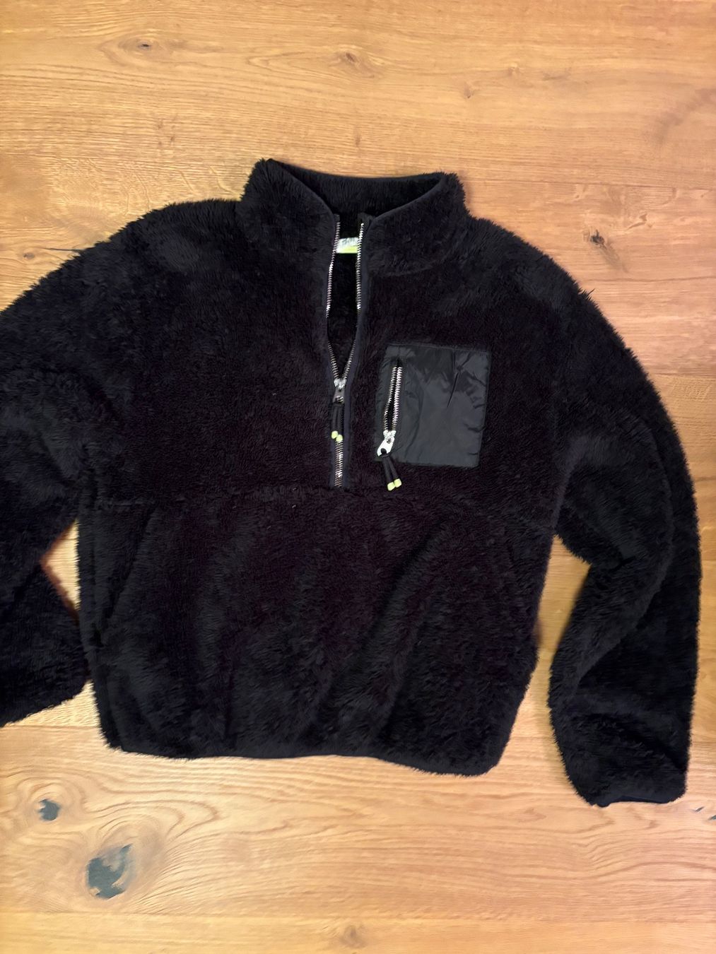 H&M Maglioni & Felpe: Kuscheliger  Fleece Pullover, Schwarz, Gr 165 – Usato da Gutenswil venduto da mse_hbj5