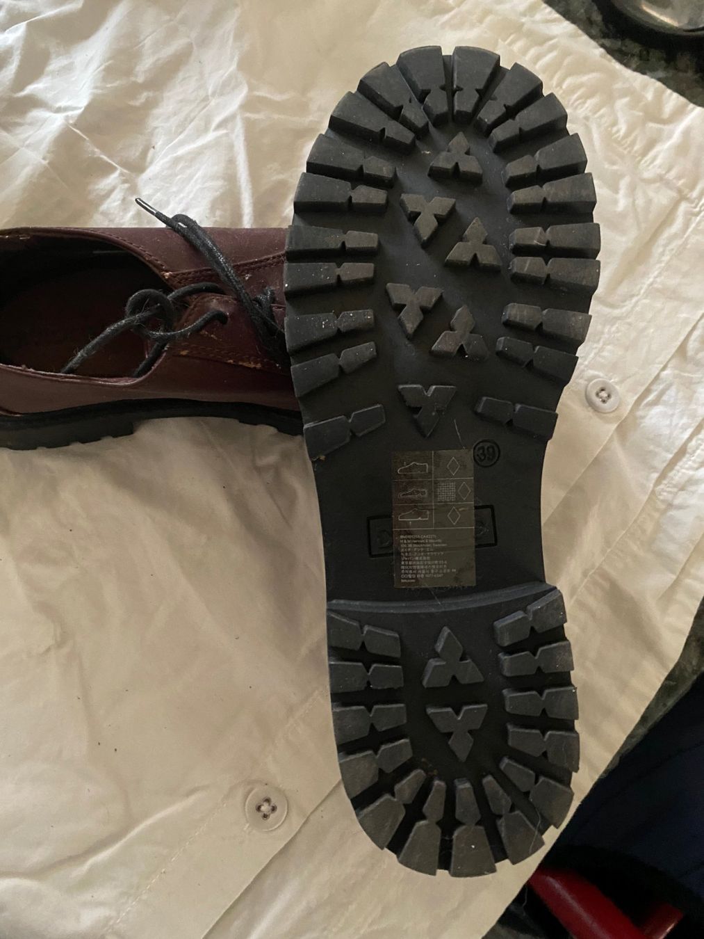 Scarpe da donna: Halbschuhe Braun Grösse 39 – Nuovo (secondo la descrizione) da Allenwinden venduto da Obalu 2