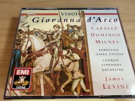 Verdi Caballé Domingo Milnes Ambrosian Opera Giovanna D'Arco