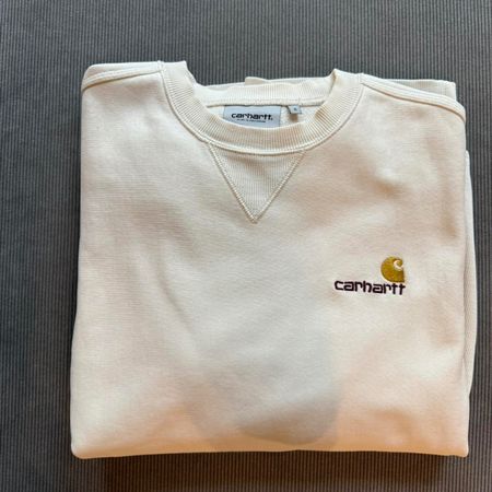 Carhartt WIP Men's Cream and White Sweatshirt