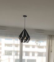 Schöne dunkelbraune Lampe 