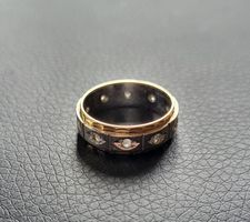 Gold Alliance Ring Mit Steine