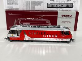 BEMO 1259 161 RhB Ge 4/4 III 651 "Fideris" "Glacier on Tour"