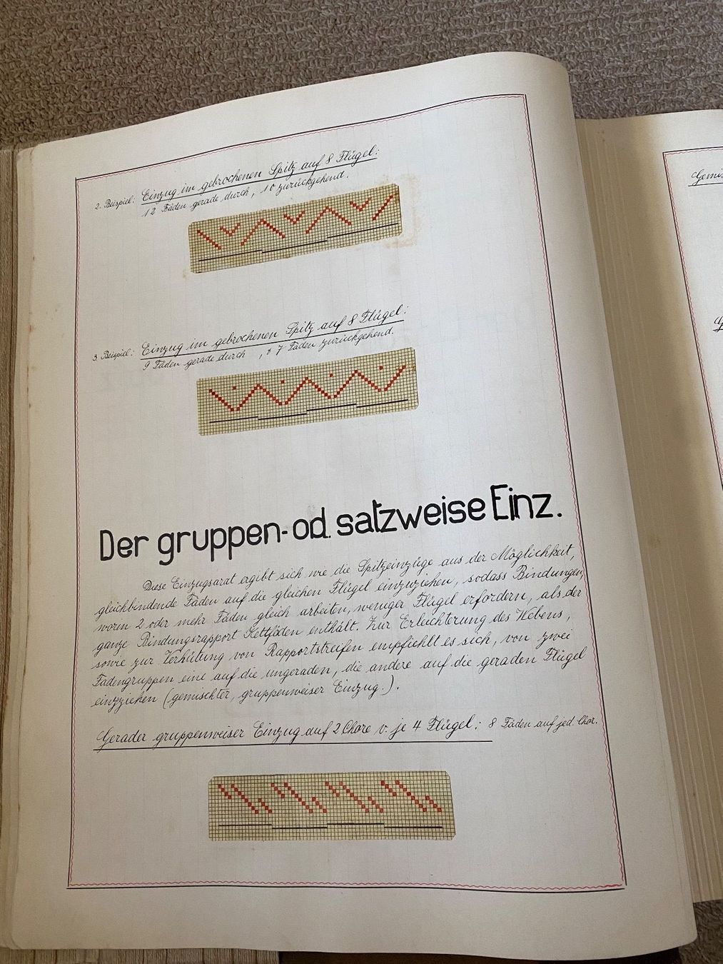 Libri: Handgeschriebenes Lehrbuch der Seidenwebschule 1926 – Usato da Zürich venduto da 2013tg 2